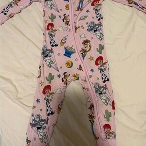 Toy Story Little Sleepies One Piece Pajama - Pink